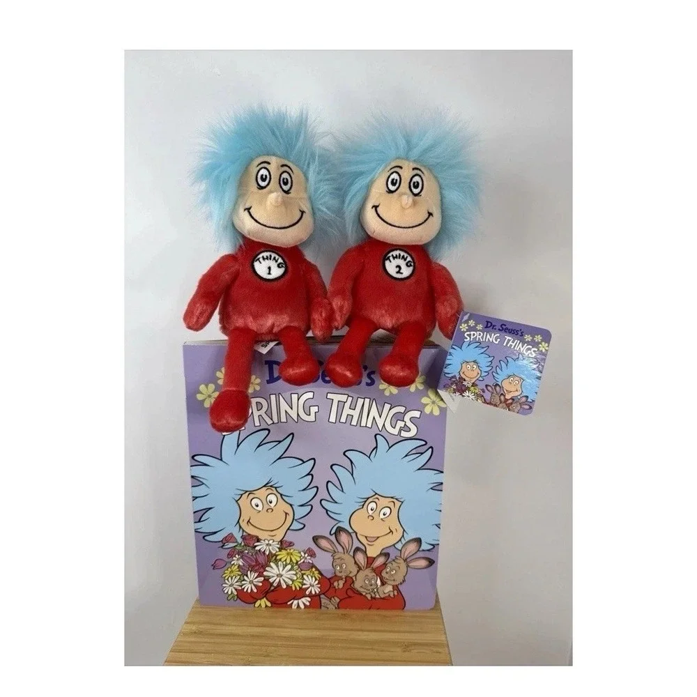 Kohl's Cares Dr. Suess‎ Spring Things Board Book W/ Thing One And Two Plush New